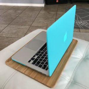 2015 13" MacBook Pro with case and lap desk