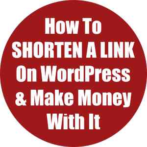 How To Shorten A Link On WordPress and Make Money with it