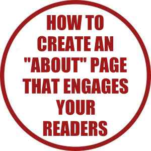 how to create an about page
