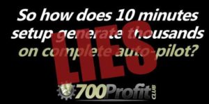 700 Profit Club Lies