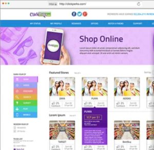 ClickPerks Home Page