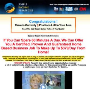 Simple Income Strategies home page