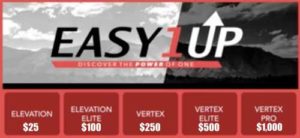 Easy 1 Up Pricing Packages
