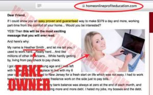 Home Online Profit Education Fake Owner 2