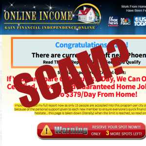 Is Online Income A Scam