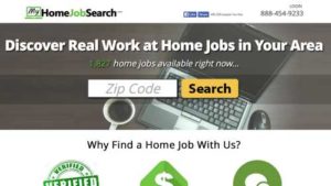 My Home Job Search Home Page