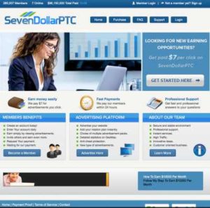 Seven Dollar PTC Home Page