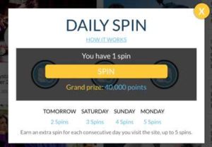 DailyBreak Spin To Win