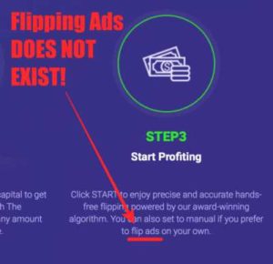 Bitcoin Advertising Flipping Ads does not exist