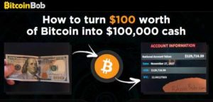 Bitcoin Bob home page