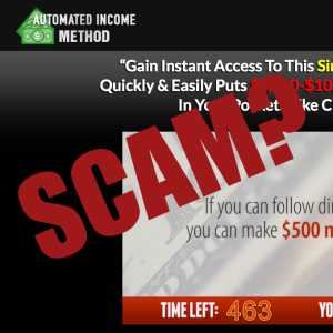 Is Automated Income Method A Scam