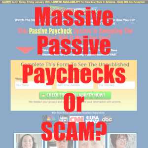 Is Passive Paychecks A Sacm