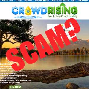 is Crowd Rising a scam