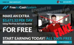 Free Ad Cash System Fake Testimonial 2