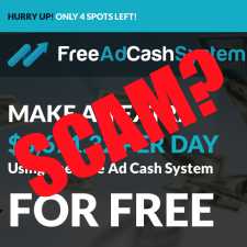 is Free Ad Cash System a scam