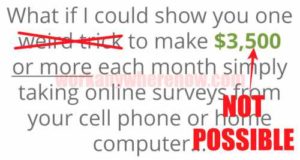 My Survey Jobs $3500 a month doing surveys is a lie