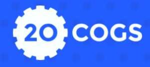 20 Cogs Logo