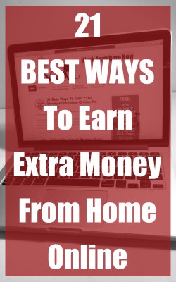 21 Best Ways to Earn Extra Money from Home Online banner