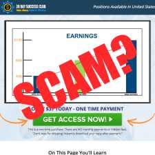 is 30 Day Success Club a scam