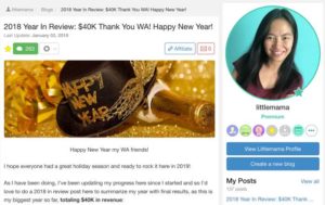 2018 In Review - How I Made $40K with Affiliate Marketing